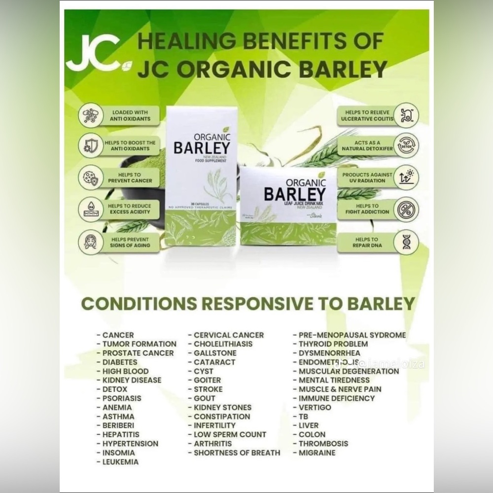 JC Organic Barley